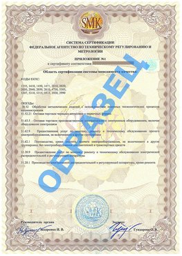 Приложение 1 Климовск Сертификат ГОСТ РВ 0015-002